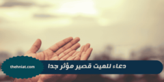 دعاء للميت قصير مؤثر جدا : للأب والأم